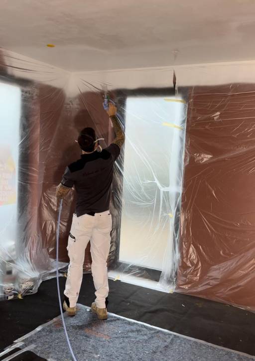 Spuitwerk van MvgSchildwerwerken.nl
